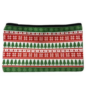 2/$10 Holiday Cosmetic Makeup Christmas Tree Bag